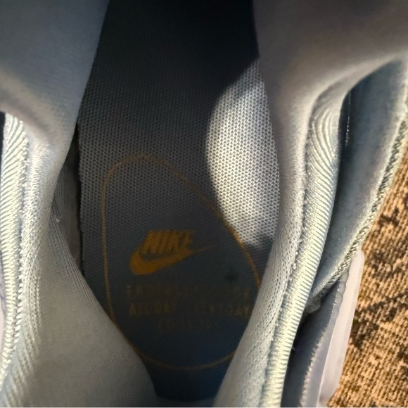 NIKE AIR Women’s 7 Huarache Run SE "December Sky" Denim Chambray Rare - Picture 7 of 8